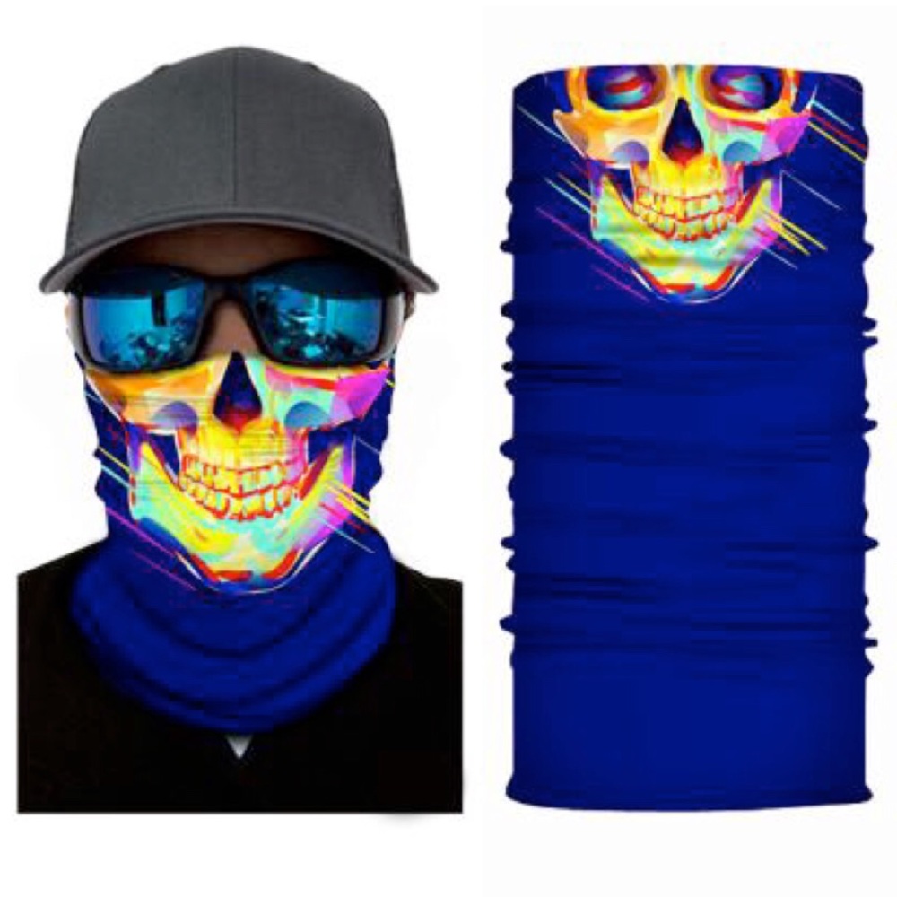 Halloween 💀 Tube Face Covering New